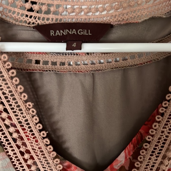 Anthropologie Ranna Gill rose bouquet dress - Picture 3 of 6